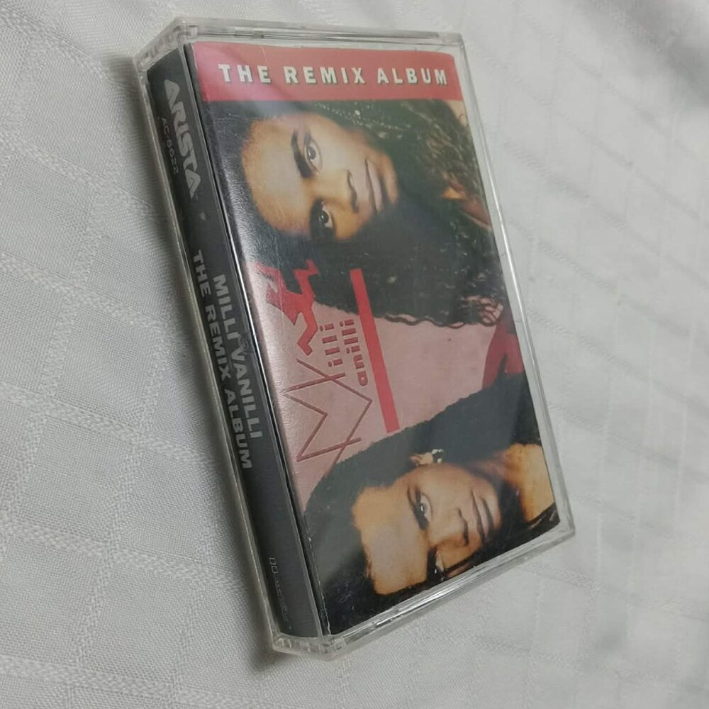 A few rare finds among audio cassettes: English-speaking artists